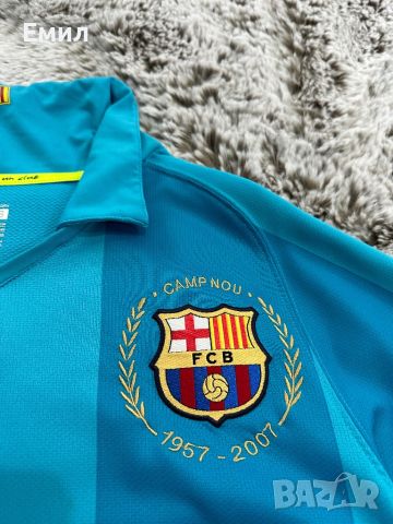 Оригинална тениска Nike x Barcelona x Messi, Размер S-M, снимка 4 - Тениски - 46305226