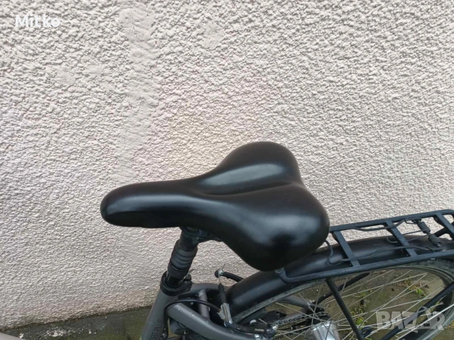 нов 28 цола електрически алуминиев велосипед на 150 км неразличим от нов внос от Германия , снимка 14 - Велосипеди - 53965659