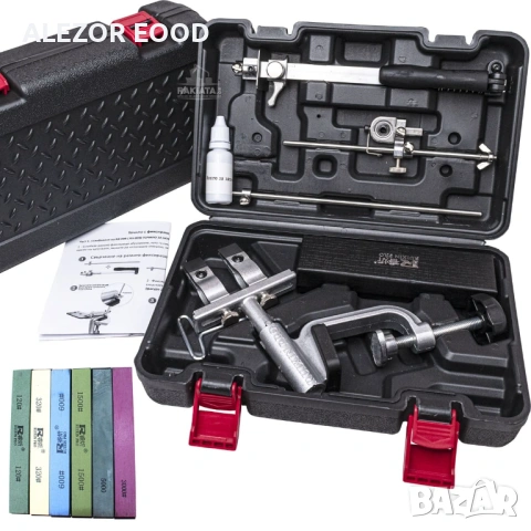 Професионално точило за ножове в кутия + дигитален ъгломер с IP54, 20204397, снимка 13 - Други машини и части - 43861213