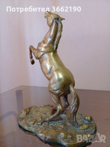 Бронзов кон, снимка 3 - Статуетки - 52514267