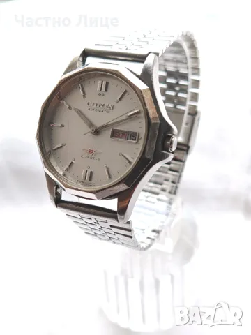 Оригинален Японски Автоматик Часовник Citizen Automatic 21 j, снимка 3 - Мъжки - 49025101