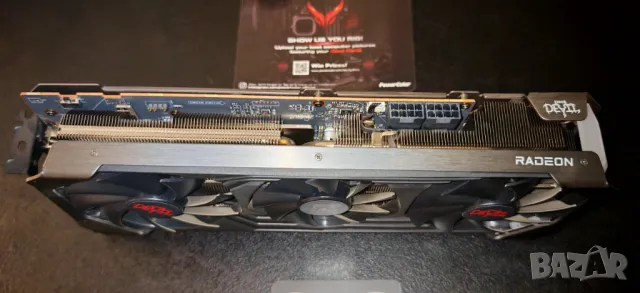 Продавам Перфектна Видео Карта Red Devil Trio RX 6700XT 12Gb Като Нова, снимка 13 - Видеокарти - 48430998