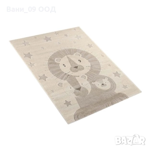 Детски килим в бежово, снимка 2 - Килими - 51651652