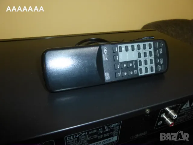 TUNER DENON TU-580 RD С ДИСТАНЦИОННО, снимка 15 - Ресийвъри, усилватели, смесителни пултове - 50213021