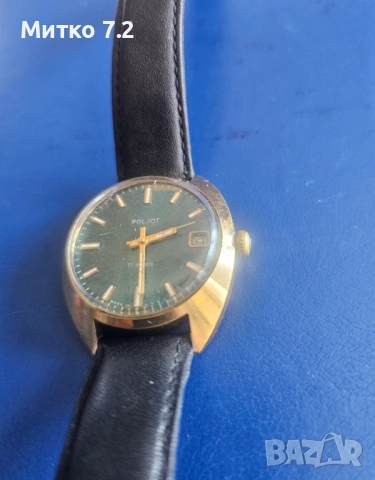 Poljot 17j Полет мъжки механичен часовник, снимка 3 - Антикварни и старинни предмети - 53883536