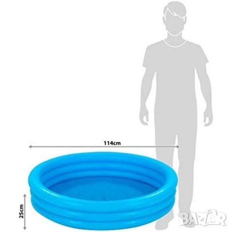 Детски надуваем басейн I n t e x 58426NP насладете се на летното забавление, снимка 7 - Басейни и аксесоари - 46381060