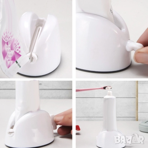 🦷 Ръчен държач за изстискване на паста за зъби 