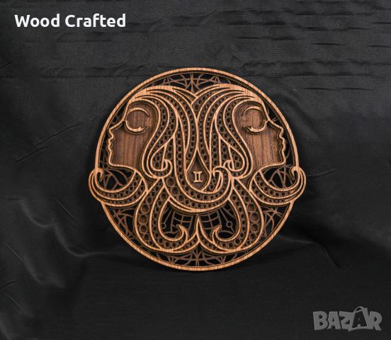 Дъревени сувенири и подаръци за всяка зодия- Wood Crafted | thewoodcrafted.com, снимка 7 - Други - 46762750