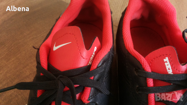 NIKE TIEMPO Leather Footbal Shoes Размер EUR 43 / U 8,5 за футбол естествена кожа 137-14-S, снимка 12 - Спортни обувки - 45063038