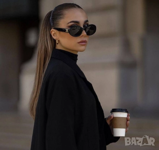 очила с черен обикновен калъф и ув защита celine, снимка 2 - Слънчеви и диоптрични очила - 52057587