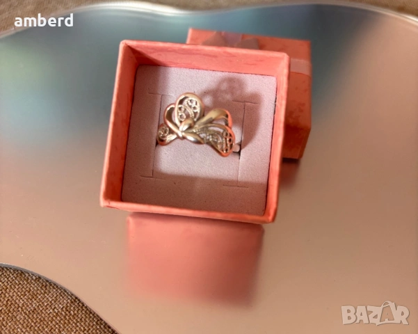 Уникален сребърен пръстен -модел R063, снимка 6 - Пръстени - 54287902