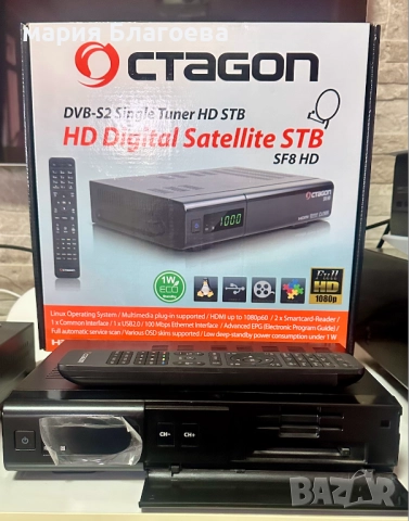 HD Сателитен приемник Octagon SF8, снимка 2 - Приемници и антени - 52481298