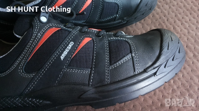 ARBESKO Leather Work Safetu Shoes размер EUR 45 работни обувки с бомбе естествена кожа WS1-37, снимка 5 - Други - 51991888