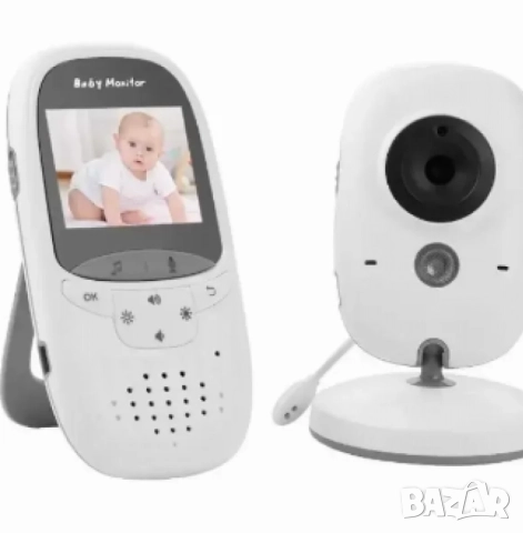 Видео бебефон с камера,2.0 инча монитор,VB602, снимка 3 - Други - 52094178