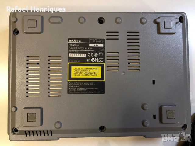 Playstation 1 с модчип + контролер + Memory Card + SCART кабел, снимка 2 - PlayStation конзоли - 53478352