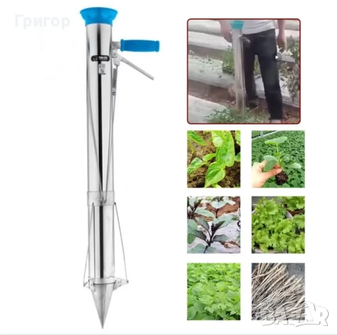 Практична машина за садене на разсад!