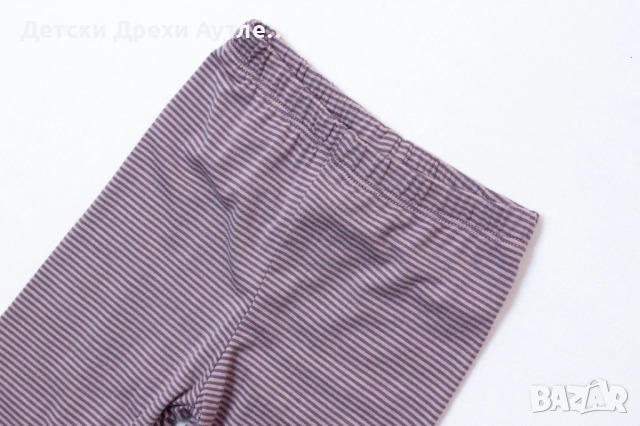 Нови памучни клинове за момичета с раиран десен – размери 92-140, снимка 8 - Детски клинове - 51934846