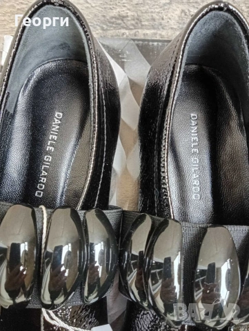 Нови дамски мокасини от естествен лак, снимка 2 - Дамски ежедневни обувки - 54266461