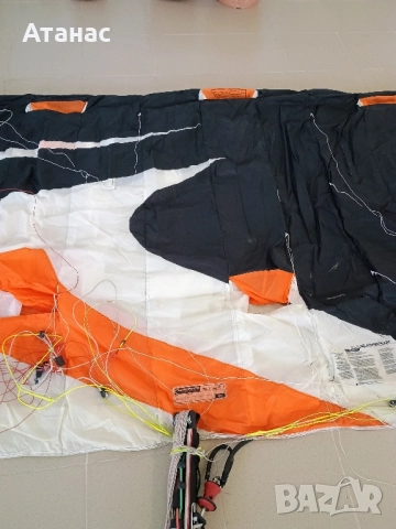 Фойл кайт Flysurfer Psycho 10m + бар, снимка 6 - Други спортове - 51530277