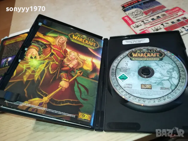 world of warcraft x3 game-внос germany 0303251014, снимка 5 - Игри за PC - 49341828