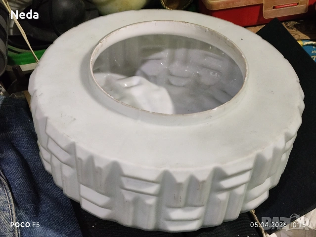 Стар стъклен плафон за таван, снимка 2 - Други - 54097816