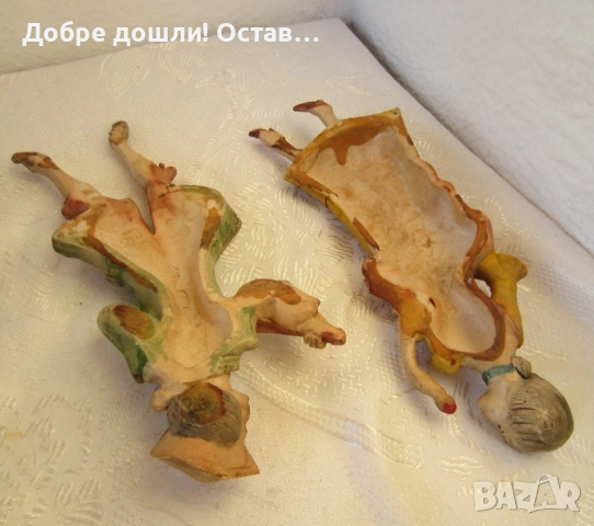 Няколко от Италия: сърце Ромео и Жулиета балкон Верона, серенада 2 фигури фигура кутия кутийка ретро, снимка 7 - Статуетки - 36611894