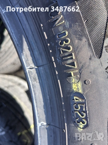 205 55 17 Континентал 4броя летни дот 2023г , снимка 4 - Гуми и джанти - 53710629