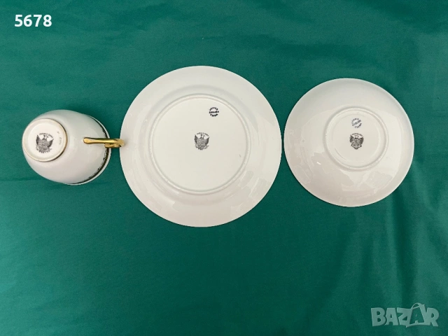 Порцеланов троен сет TF&S, снимка 5 - Антикварни и старинни предмети - 53488040