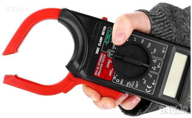 Цифров мултимер с амперклещи и дисплей, модел DT-266C, снимка 14 - Друга електроника - 52588802