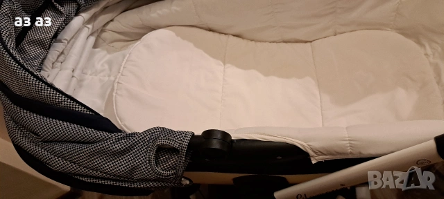 Комбинирана детска количка с всички екстри 3в1-дъждобран,човалчета,комарник,чанта..., снимка 10 - Детски колички - 53602340