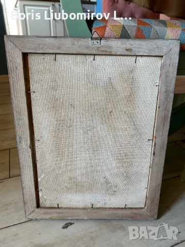 Антикварен Маслен Портрет на Хитлер, снимка 4 - Картини - 51590441