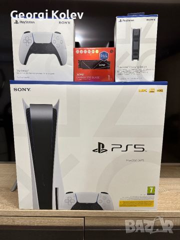 Ps5 със 2 контролера , снимка 1 - PlayStation конзоли - 46068208