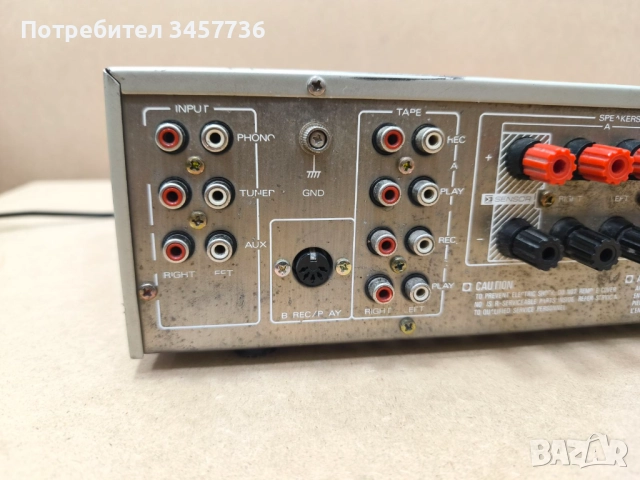 Стерео Усилвател Kenwood KA-9X Sigma Drive Made in Japan, снимка 9 - Ресийвъри, усилватели, смесителни пултове - 51886511