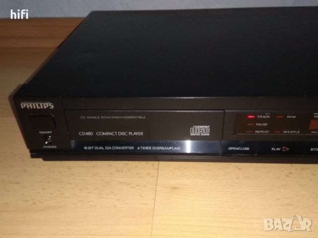 Компакт диск плейър Philips CD480, снимка 2 - Други - 45717759