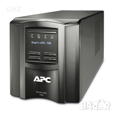 APC Smart-UPS / Line Interactive / 750VA / Tower / 230V / 6x IEC C13 изхода, SmartSlot / AVR / LCD