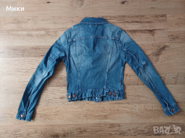 Дамско дънково яке H&M, снимка 2 - Якета - 54157554