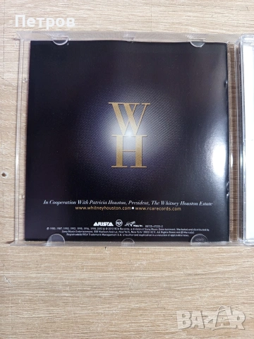 СД Диск" Whitney Houston', снимка 4 - CD дискове - 53215378