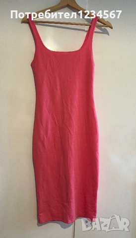 Нова уникална рокля Zara еластична С рр, снимка 6 - Рокли - 53845537