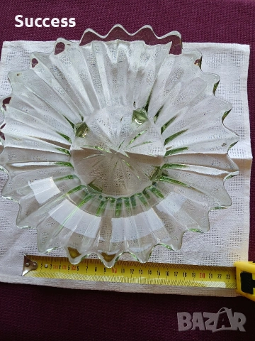 Стъклена купа винтидж , снимка 4 - Антикварни и старинни предмети - 53971692