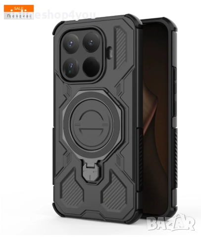 Удароустойчив Кейс RingCase за Xiaomi 15T / Pro с MagSafe, снимка 2 - Калъфи, кейсове - 52554157