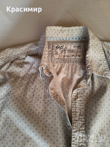 Риза с къс ръкав, снимка 2 - Ризи - 51468256