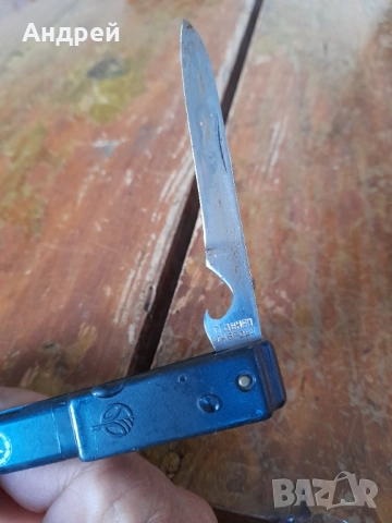 Стар джобен нож,ножче,ножка ЦСКА, снимка 6 - Други ценни предмети - 52283758