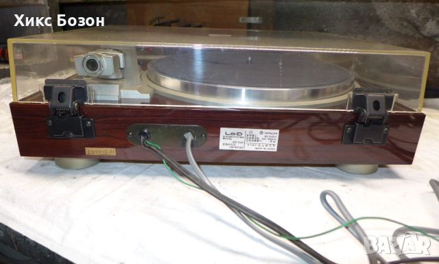 Разкошен изумителен грамофон LO D Hitachi HT 500   от 1983г.  , снимка 10 - Грамофони - 53328440