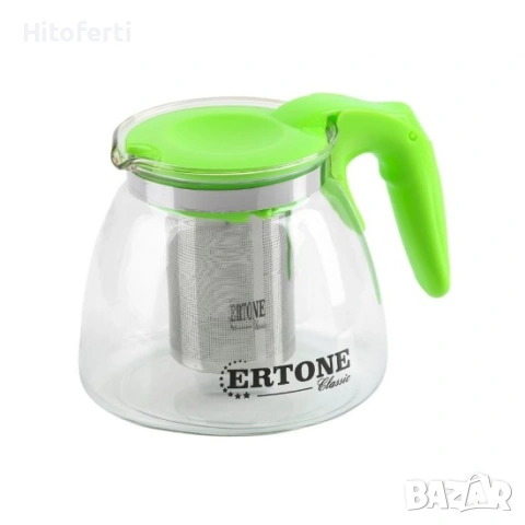 Стъклен чайник Erton ERT-MN-151, снимка 2 - Други - 53787971
