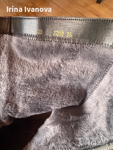 Зимни ботуши естествен велур, снимка 5 - Дамски ботуши - 52282956