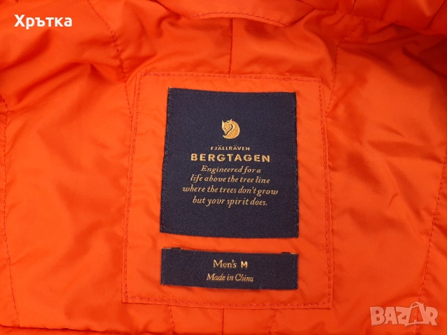 Fjallraven Bergtagen Lite - Оригинално мъжко яке размер M, снимка 13 - Якета - 53571981