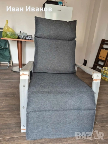 Градински стол (шезлонг), снимка 5 - Градински мебели, декорация  - 54177725