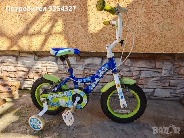 Детско колело с помощни колела