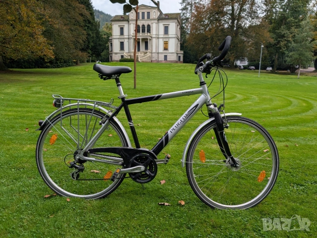 🚲 Алуминиев мъжки велосипед Peugeot Corona – качество, комфорт и стил във всяко каране!, снимка 2 - Велосипеди - 53911366