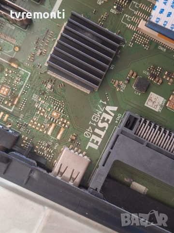 MAIN BOARD, 17MB140 for, Hitachi модел 32HB4T01 32inc DISPLAY  VES315WNDS-2D-N21 , снимка 2 - Части и Платки - 53767596